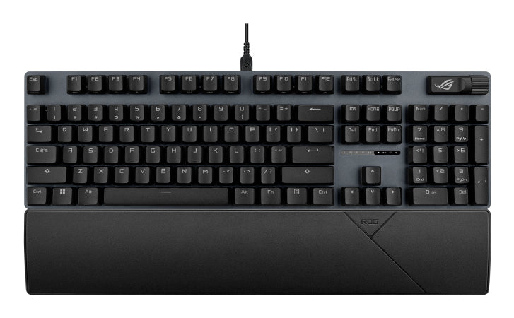ASUS ROG Strix Scope II – Gaming-Tastatur – Mechanisch – Kabelgebunden, USB-C – RGB – Schwarz