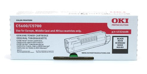 OKI Toner – schwarz, 6000 Seiten