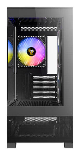 Antec CX500M ARGB Tower – Micro-ATX, gehärtetes Glas, 3x 120 mm ARGB Lüfter, USB-C 3,2 Gen 2