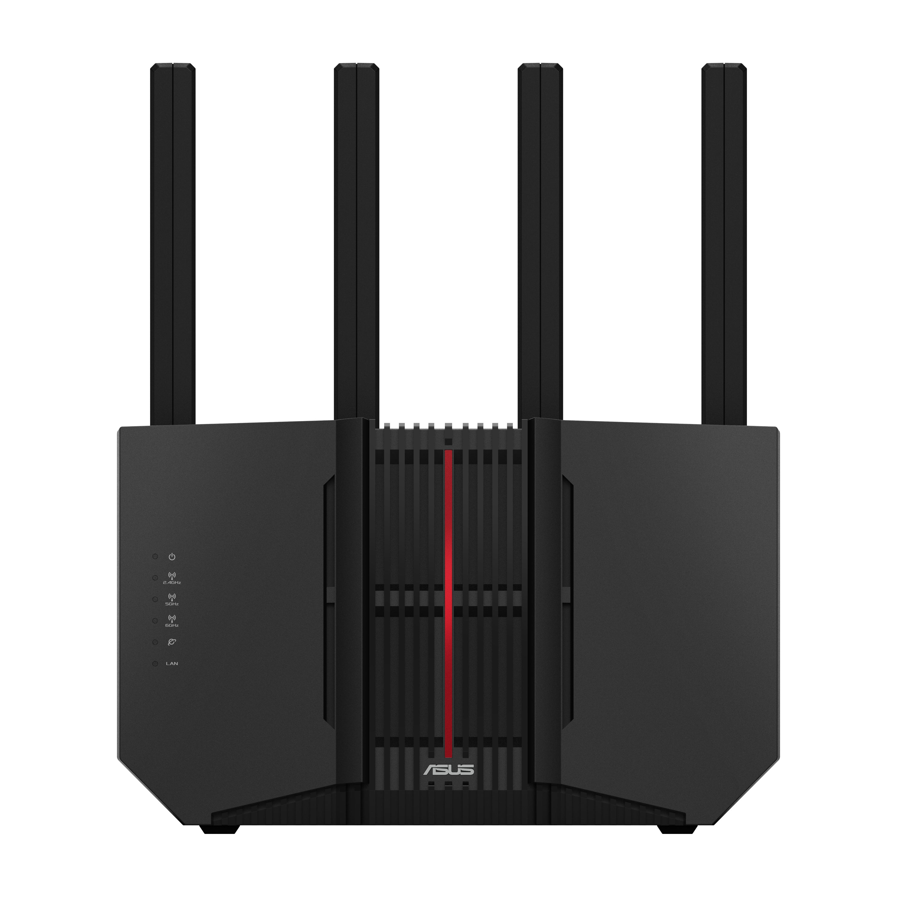 ASUS RT-BE92U – WLAN-Router – Wi-Fi 7 Tri-Band (2,4/5/6 GHz), 5,8 Gbit/s, 10GbE