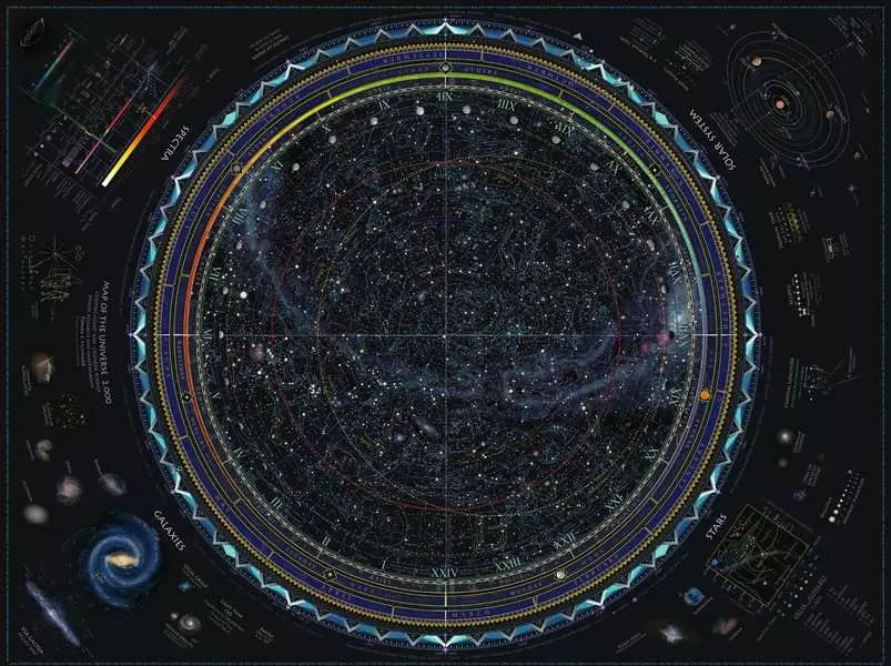 Ravensburger Puzzle Astrologie/Astronomie – 1500 Teile – 60 × 80 cm – ab 14 Jahren