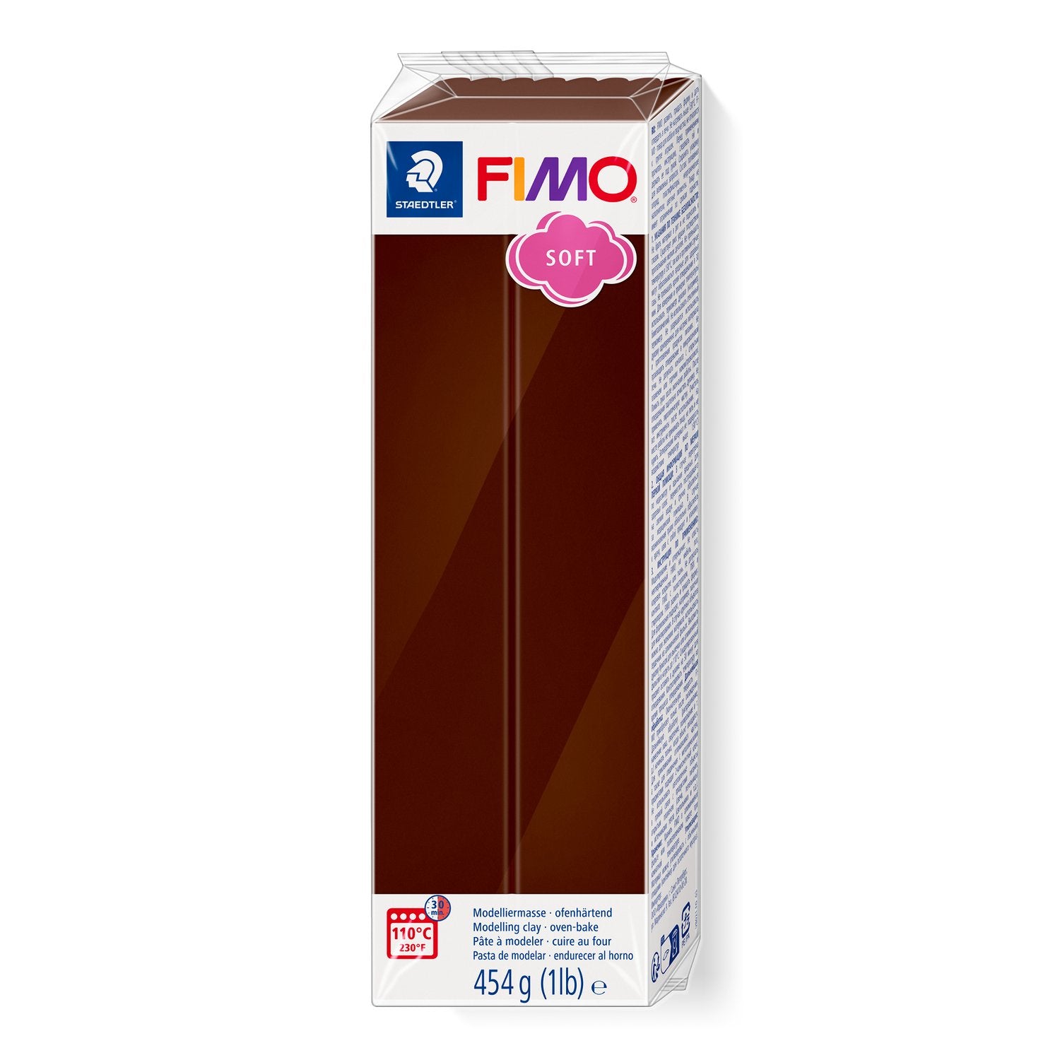 Staedtler FIMO Modelliermasse Soft – Braun – 454 g