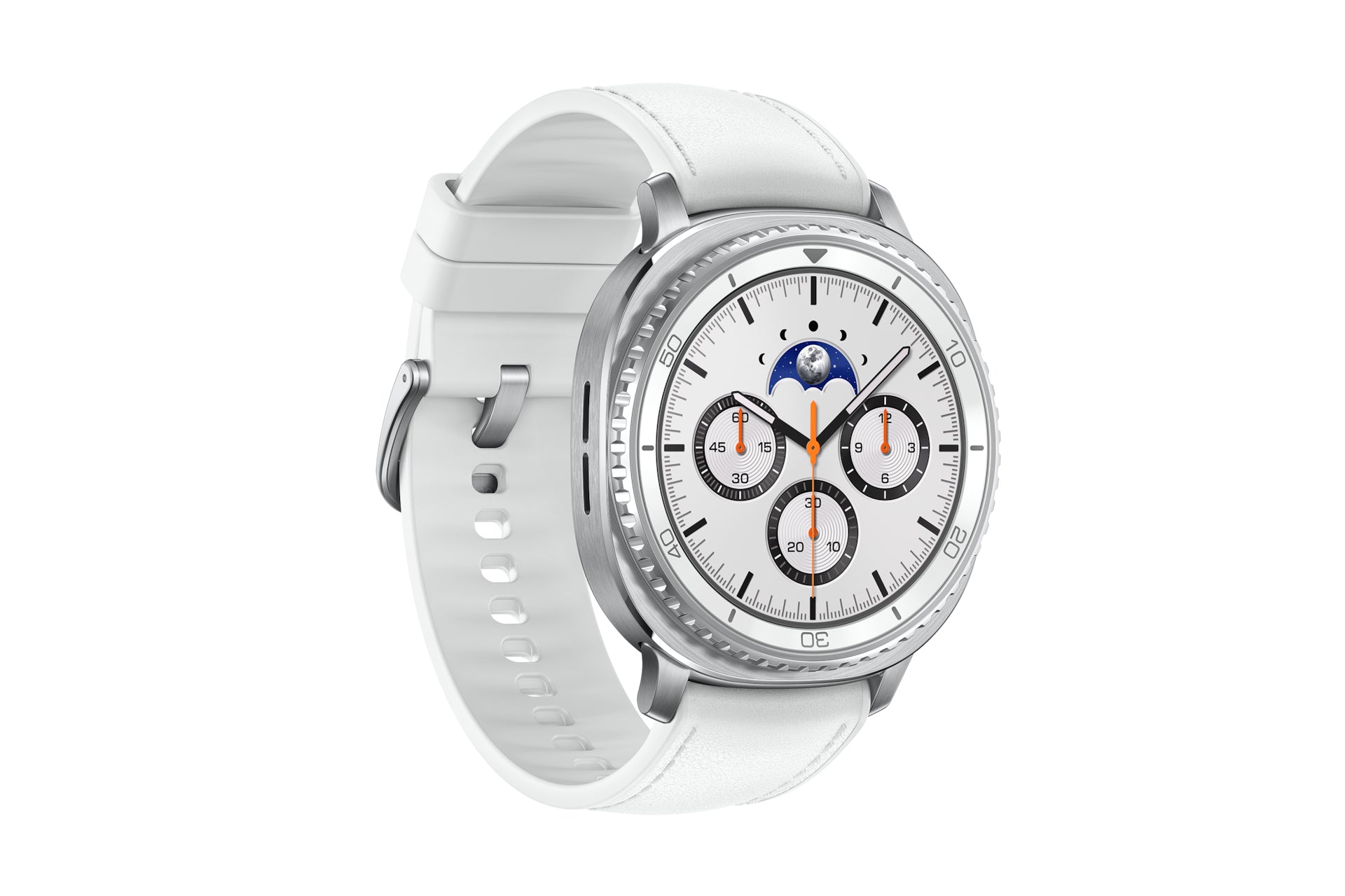 Samsung Galaxy Watch 8 Classic – Smartwatch – 46 mm, 1,3" AMOLED, GPS, WLAN, Silber