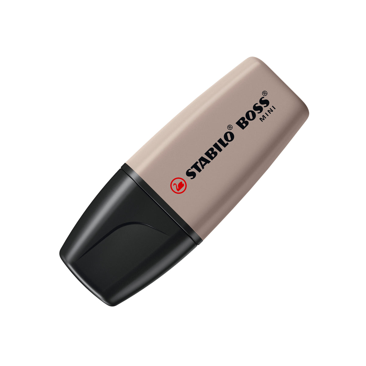 STABILO BOSS MINI Textmarker – Warmes Grau, Keilspitze 2–5 mm