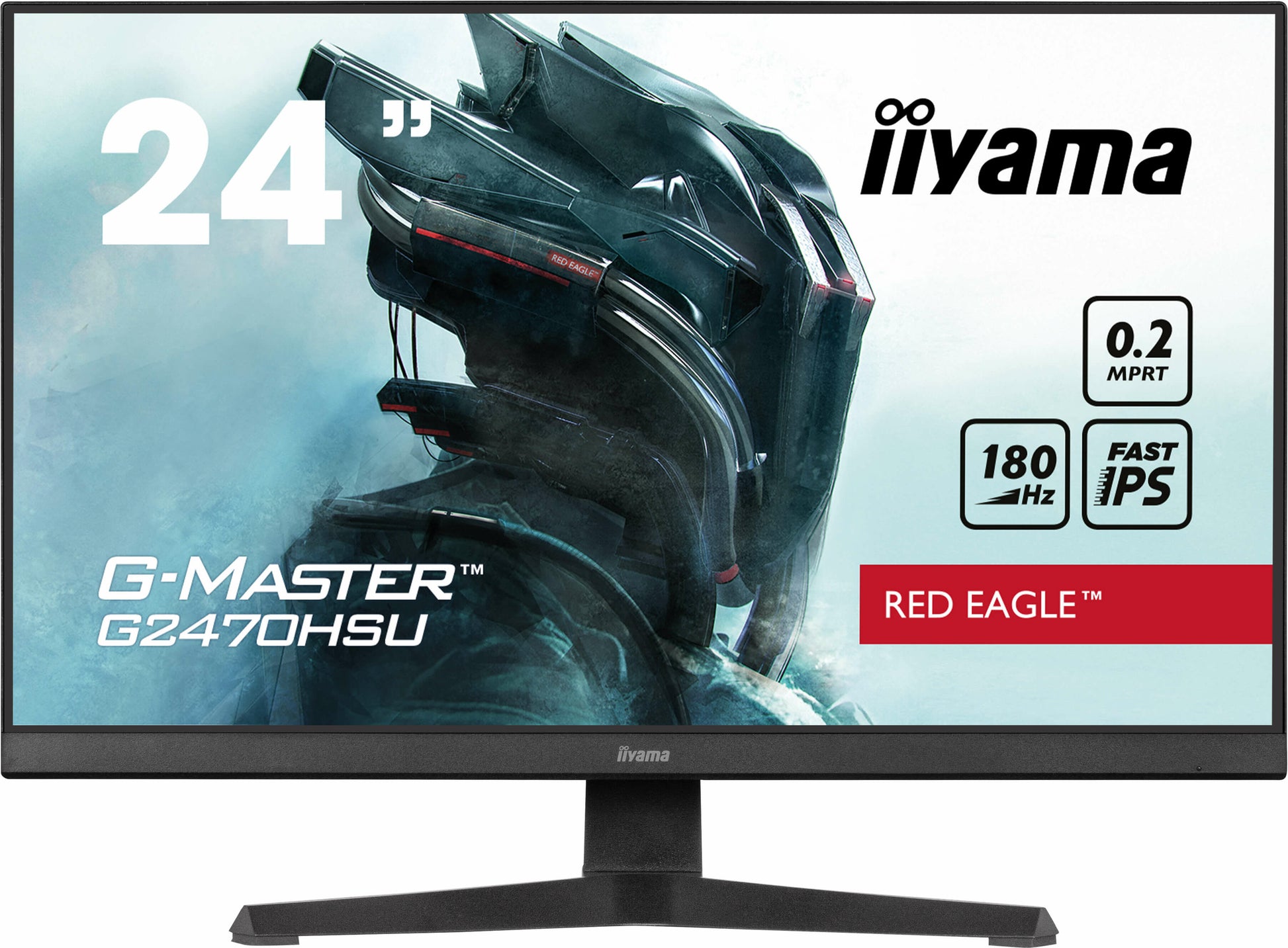 iiyama G-MASTER G2470HSU-B6 – 23,8", 1920 × 1080 (Full HD), IPS, 180 Hz