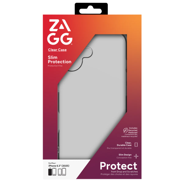 ZAGG Backcover – für Apple iPhone 17 – transparent