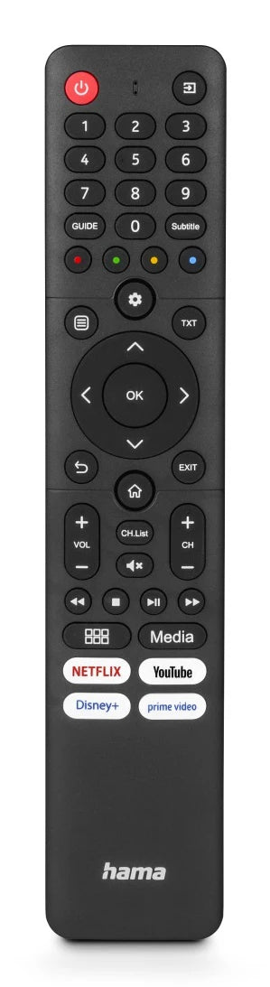 Hama TV-Fernbedienung – für Hisense, IR, schwarz