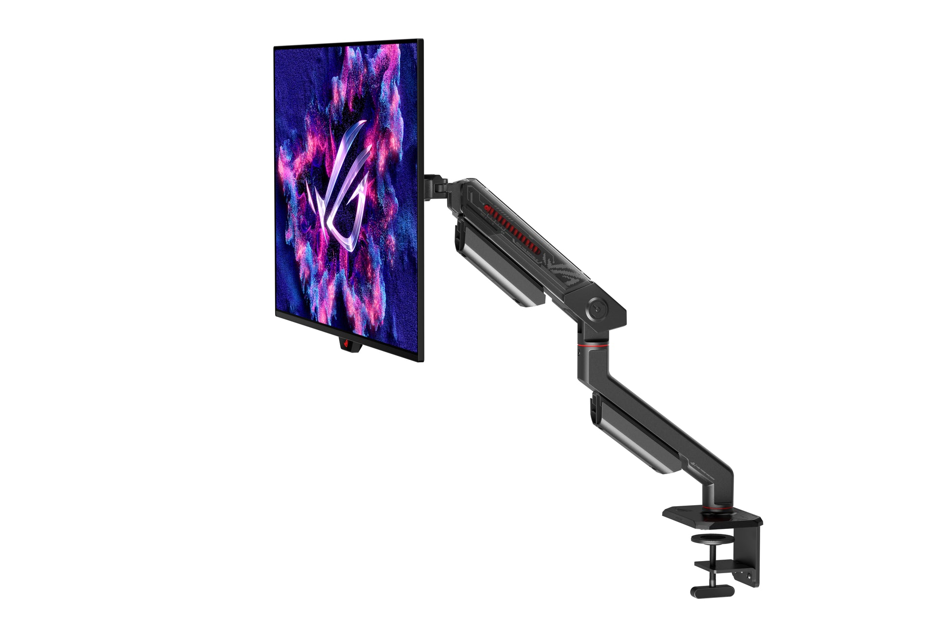 ASUS AAS01R – Monitorarm Tischhalterung – 1 Monitor – bis 49" – VESA 100×100 mm – bis 13,5 kg/Monitor