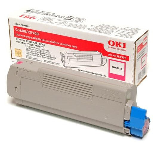 OKI Toner – magenta, 2000 Seiten