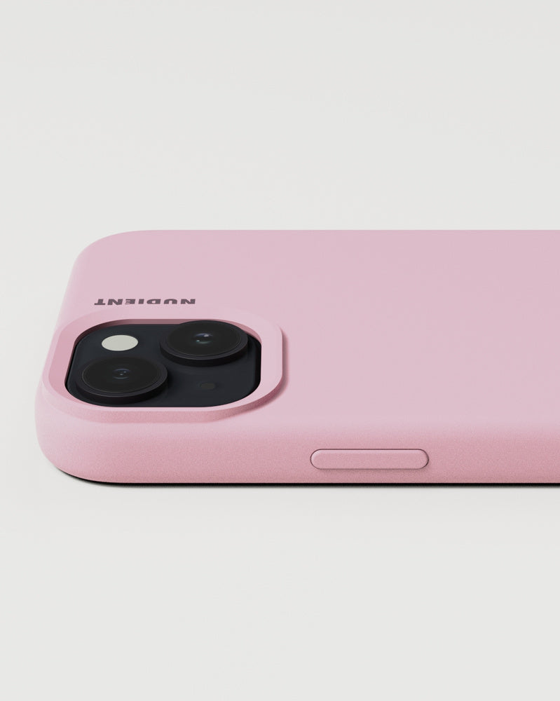 Nudient – Backcover – für Apple iPhone 15 Plus – Baby Pink – Silikon