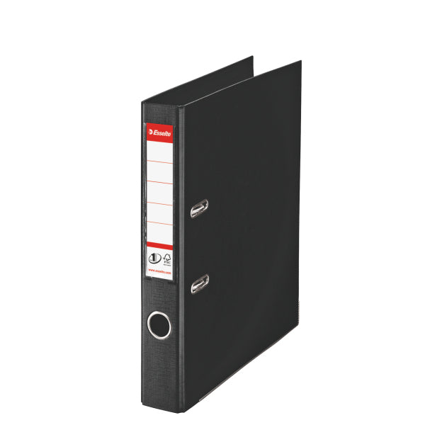 Esselte No. 1 Power Ordner – für A4 – Rückenbreite 5 cm – schwarz