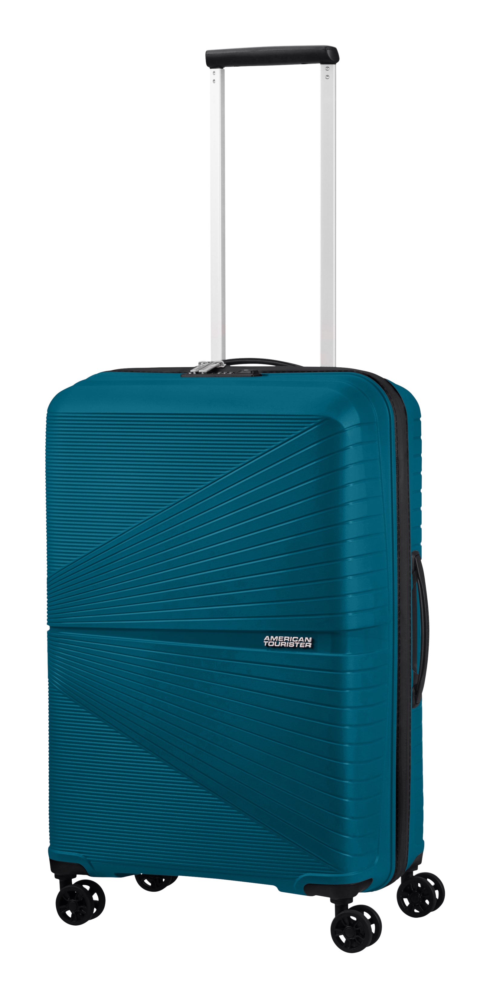 American Tourister Trolley Airconic Spinner 67 – 67 l, Hartschale, 4 Doppelrollen, mit TSA, Deep Ocean