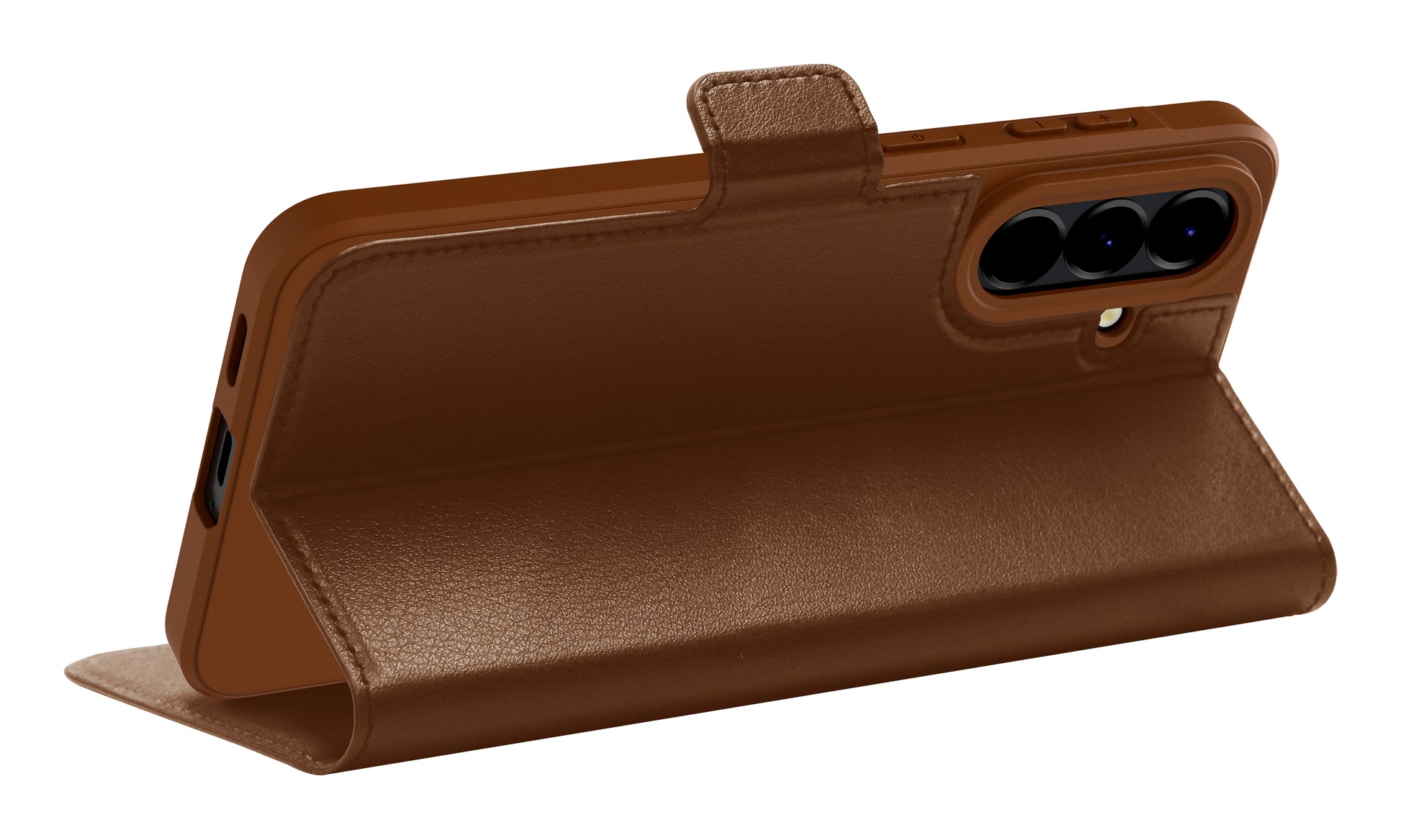 dbramante1928 Oslo Pro Wallethülle – für Samsung Galaxy A57, 5 Kartenfächer, Kunststoff, Dunkelbraun