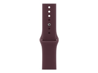 Apple 46 mm – Sportarmband, Burgunderrot, S/M