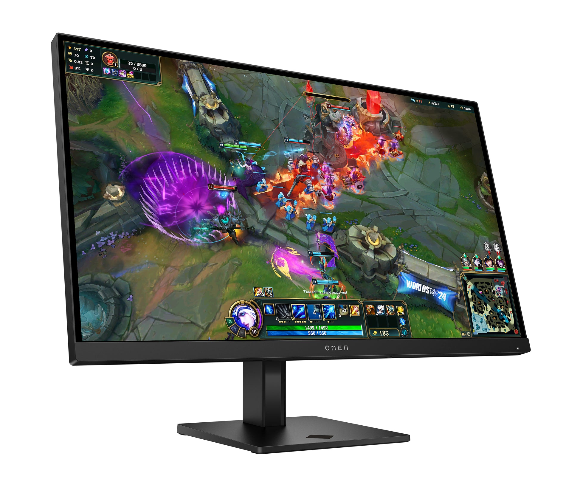HP Omen 27Qs G2 – Monitor, 27", 2560 × 1440 (WQHD), 240 Hz, 400 cd/m²