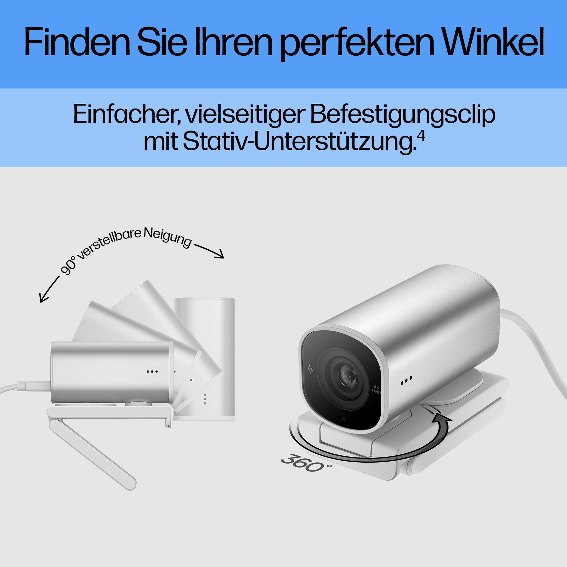 HP 960 – Webcam – 4K