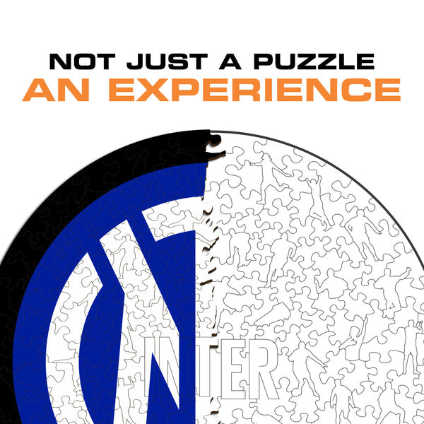 Iconic Puzzles Puzzle FC Inter Mailand (Logo) – 150 Teile – 25 × 25 cm – ab 10 J.