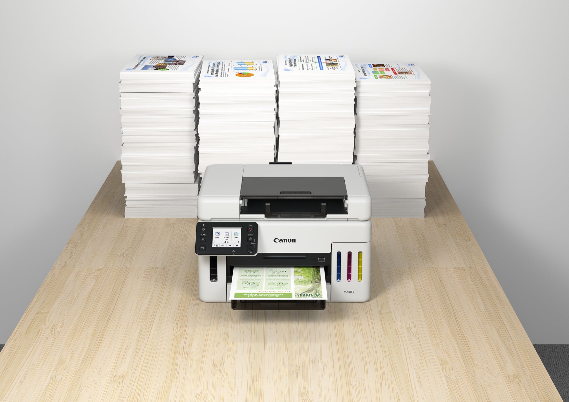 Canon MAXIFY GX6550 – Farbtintenstrahl-Multifunktionsdrucker, A4, 3-in-1, Duplex, ADF, WLAN/LAN, AirPrint