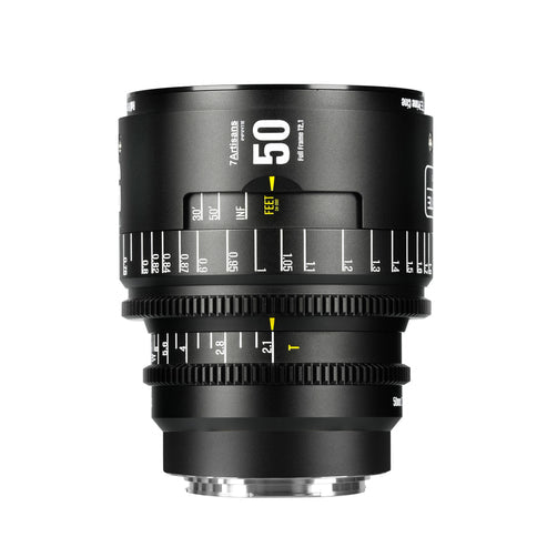 7Artisans 50T21B-EF INF Kinoobjektiv – 50 mm T2,1 – für Canon EF