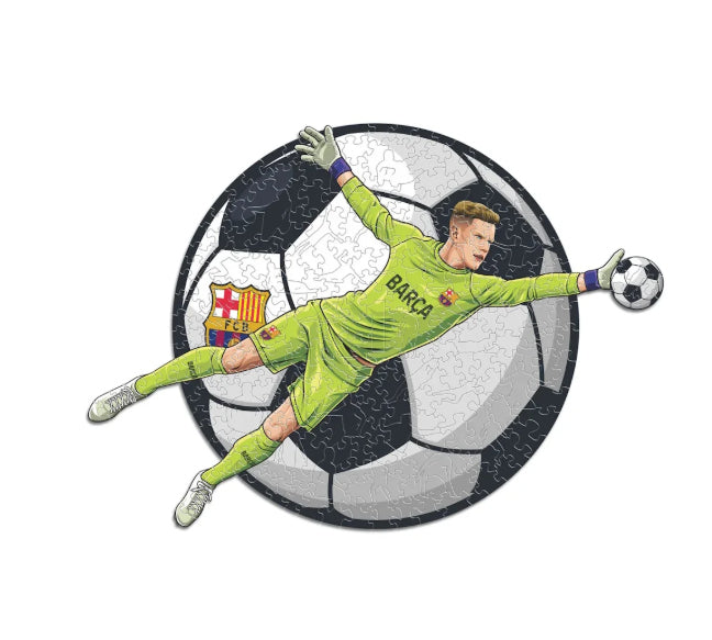 Iconic Puzzles Puzzle FC Barcelona – Ter Stegen – 270 Teile – 42 × 30 cm – ab 10 J.