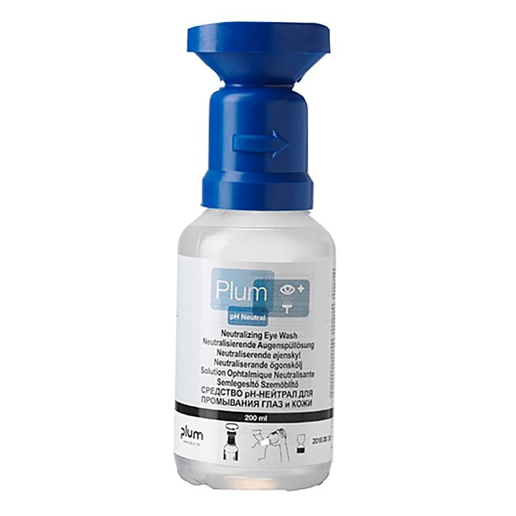 PLUM Augenspüllösung – pH-neutral 4,9 %, 200 ml