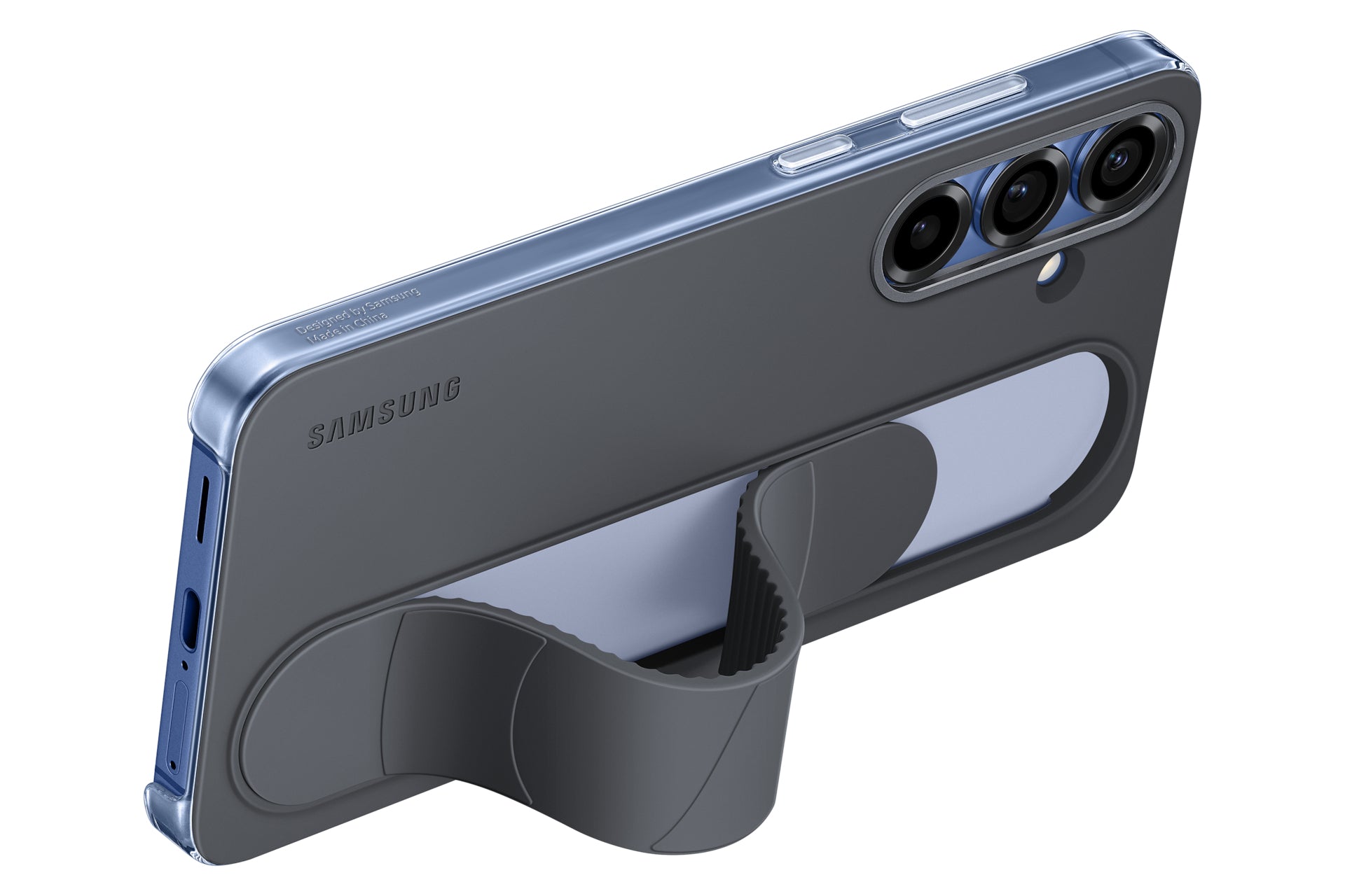 Samsung Backcover – für Samsung Galaxy S25+ – schwarz – mit Ständer