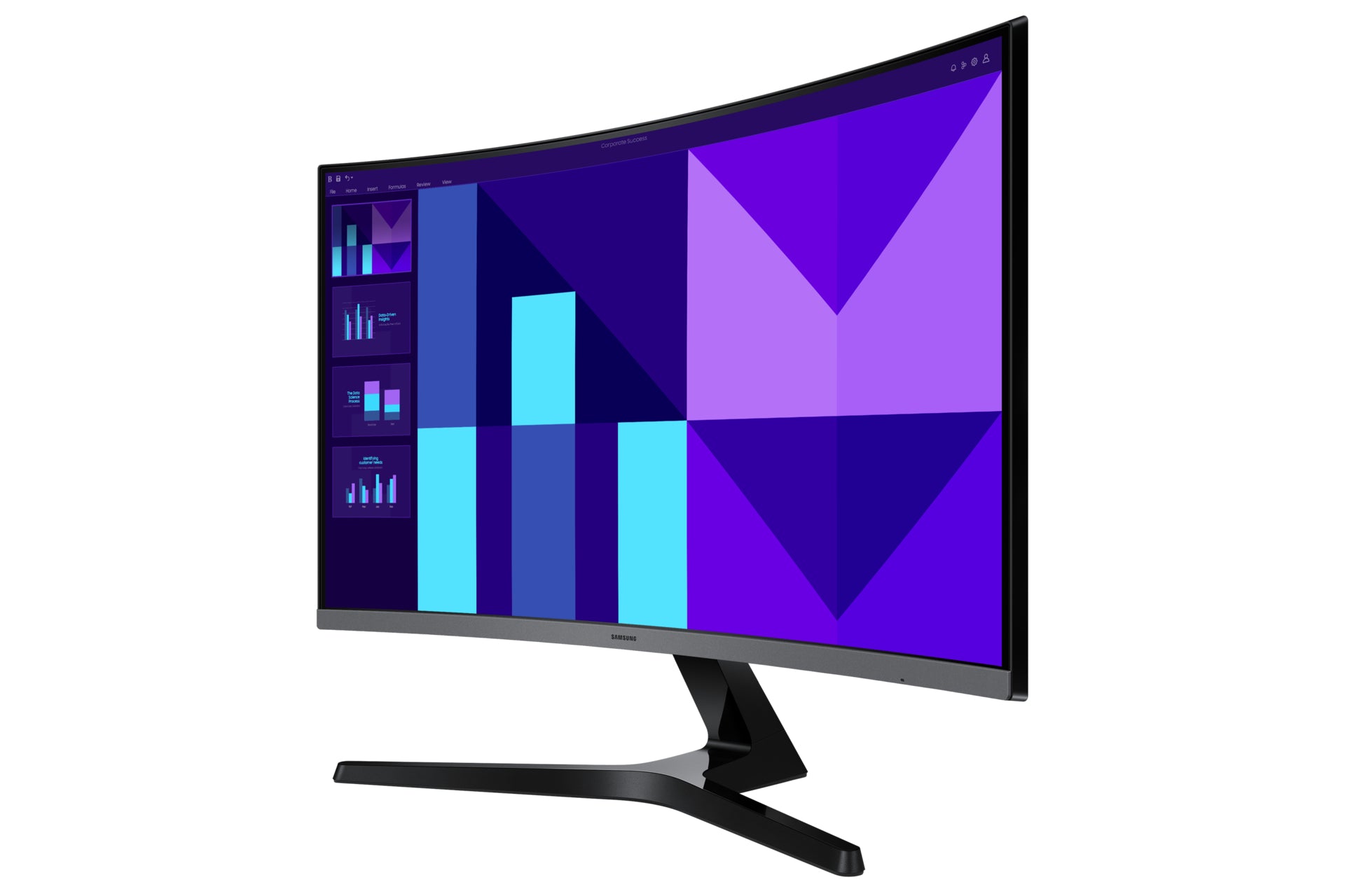 Samsung S27D390GAU – 27" Curved 1800R, 1920 × 1080 (Full HD), VA, 100 Hz