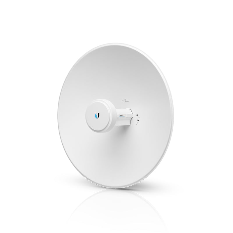 Ubiquiti PowerBeam AC PBE-2AC-400 – 2,4 GHz Funkbrücke, 1GbE, bis 20 km, Richtantenne 18 dBi, PoE, Weiss