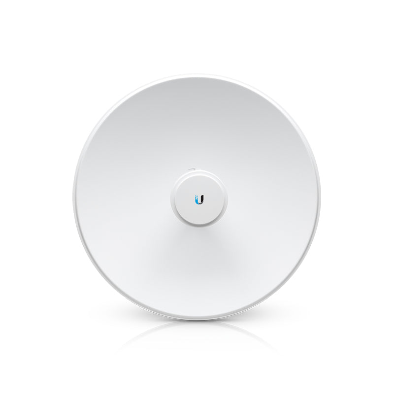 Ubiquiti PowerBeam AC PBE-2AC-400 – 2,4 GHz Funkbrücke, 1GbE, bis 20 km, Richtantenne 18 dBi, PoE, Weiss