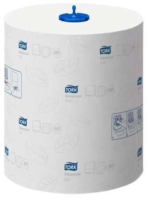 Tork Handtuchrolle – 2-lagig, weiss – 210 mm × 150 m – für H1 – Karton 6 Rollen – EU Ecolabel