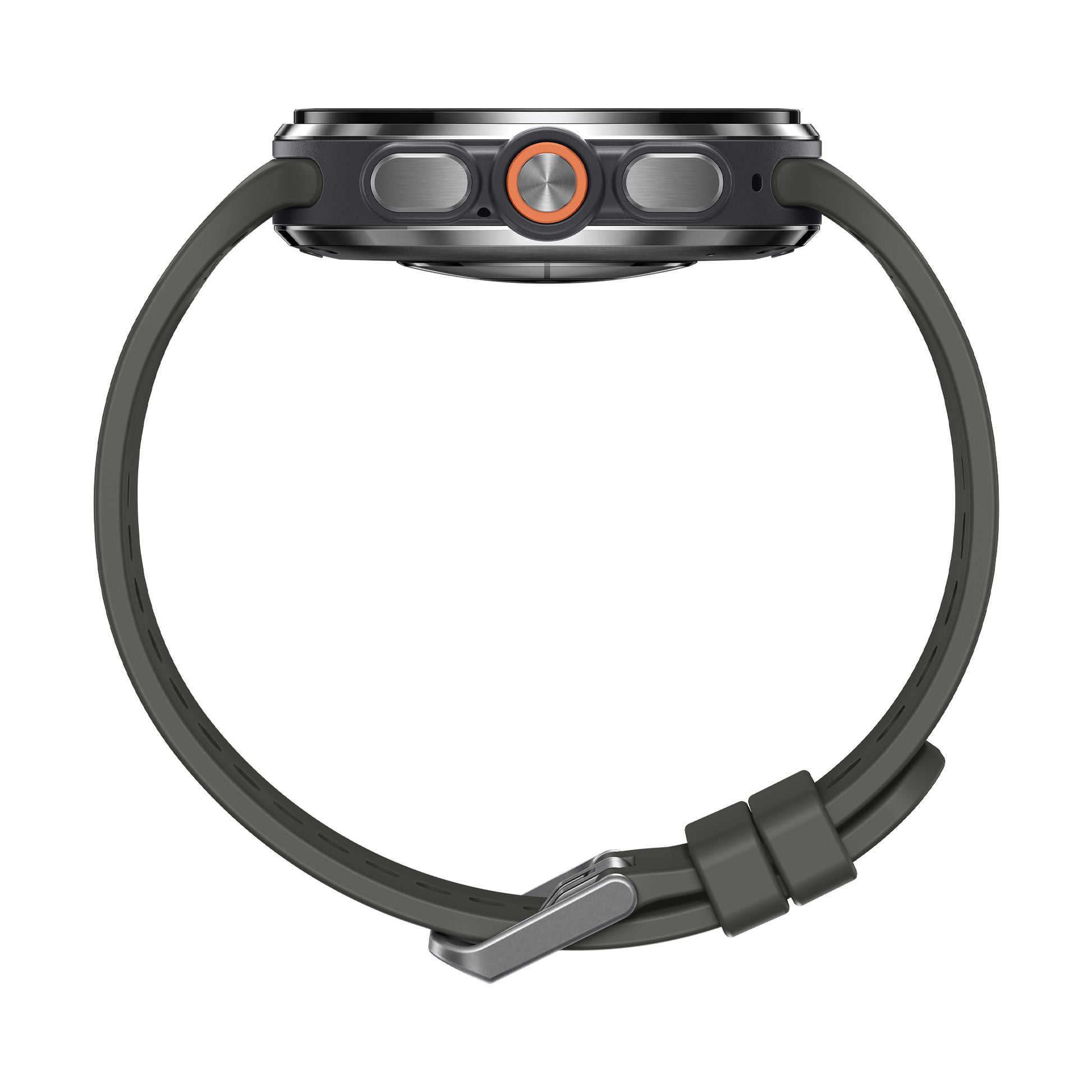 Samsung Galaxy Watch Ultra 2 47 mm GPS + Cellular – Titan Silber, Grau, 100 m, für Android