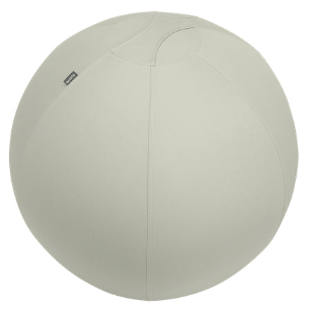 Leitz Ergo Active Sitzball – Stoff – Grau, Ø 65 cm, bis 150 kg