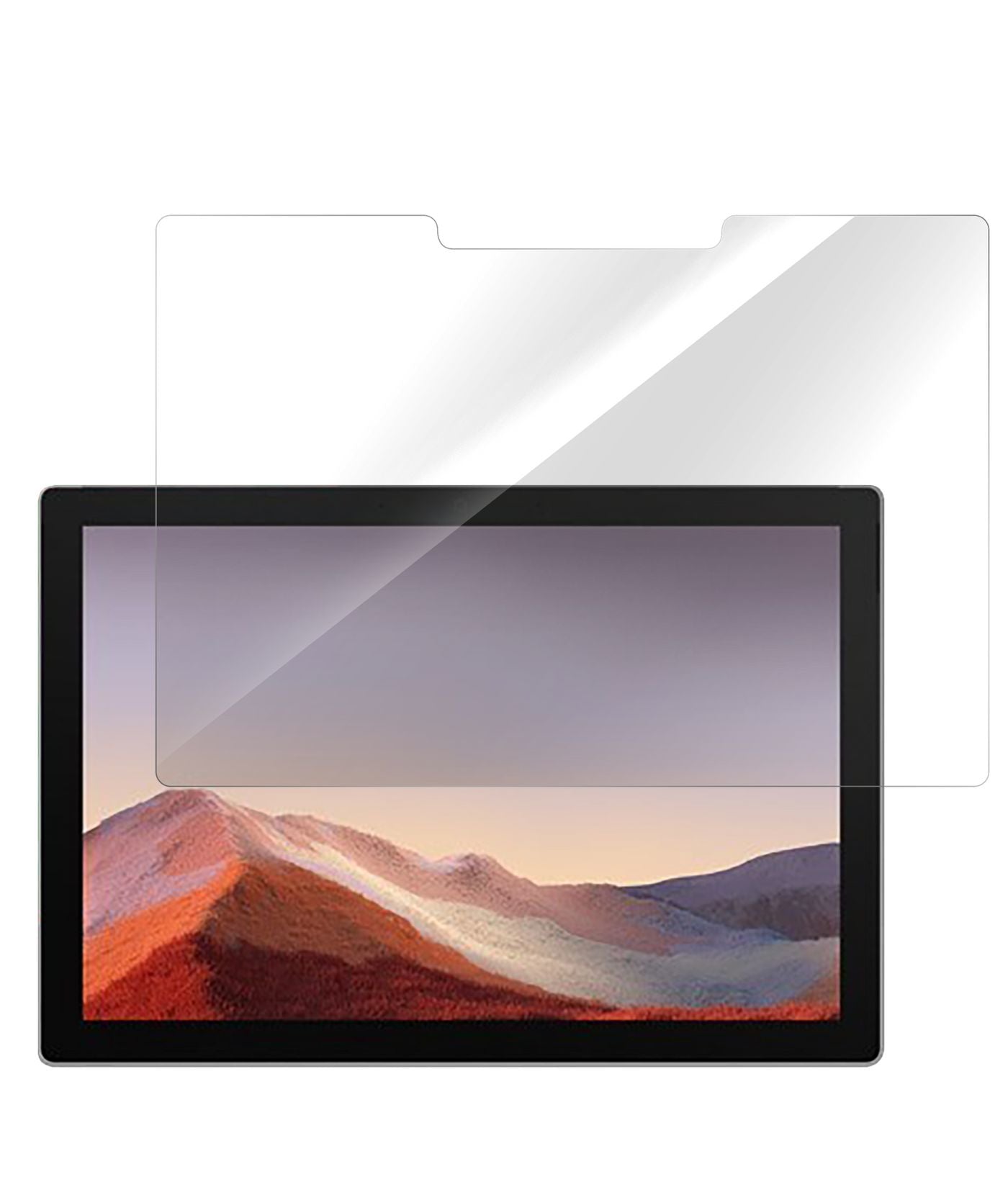 eSTUFF Panzerglas für Microsoft Surface Pro 4–7+ – 9H, Anti-Fingerprint