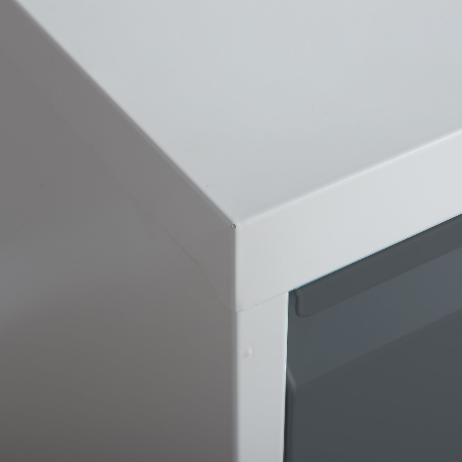 Phoenix Safe Co. FC1004GAK – Aktenschrank, 4 Schubladen, abschliessbar, Stahl, 450 × 620 × 1330 mm, Grau
