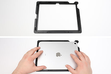 Brodit Fahrzeug-Dock für Apple iPad 10,9" (10. Gen.) und iPad 2025 (A16) – Klemmhalterung – Schwarz