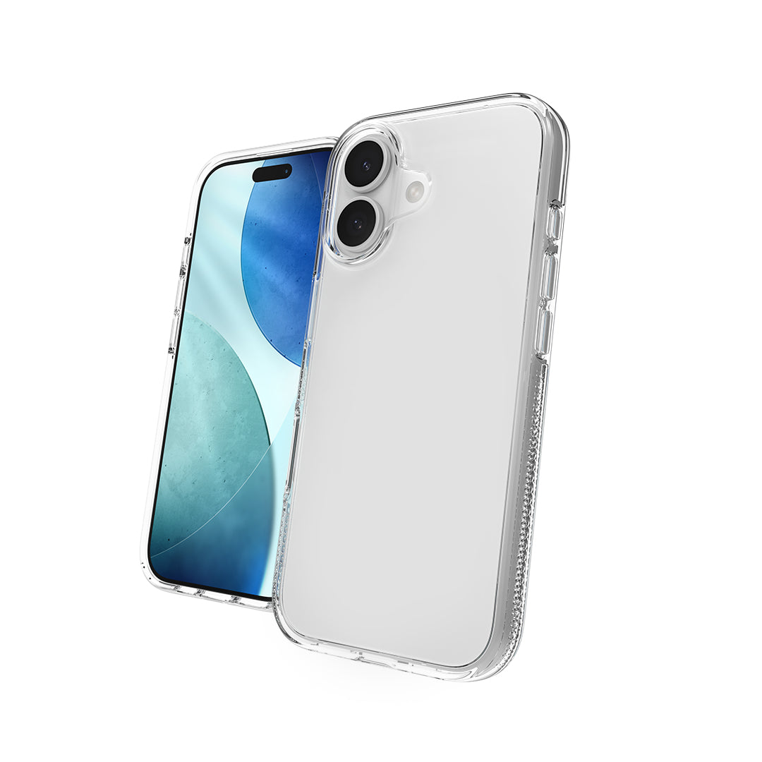 ZAGG Crystal Palace – Backcover – für Apple iPhone 17, Graphen, Transparent, bis 4 m Sturzsicher