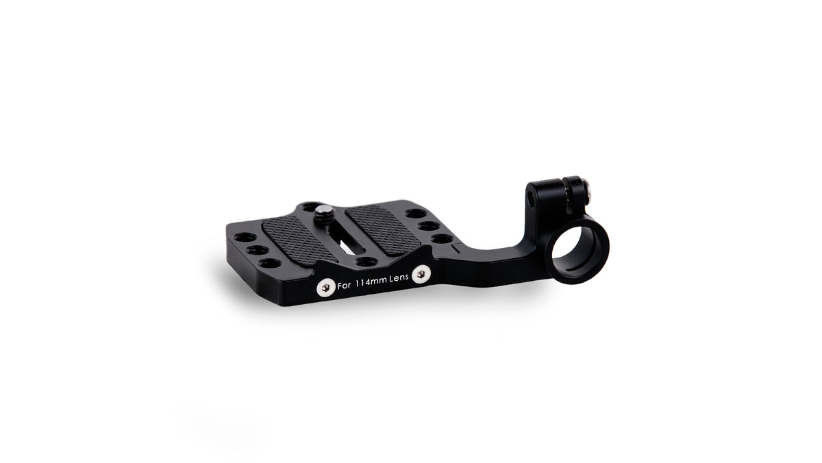Tilta WLC-T04-CBP-114 Montageplatte (15 mm Stange, 1/4-20") – für 114 mm Objektiv – Schwarz