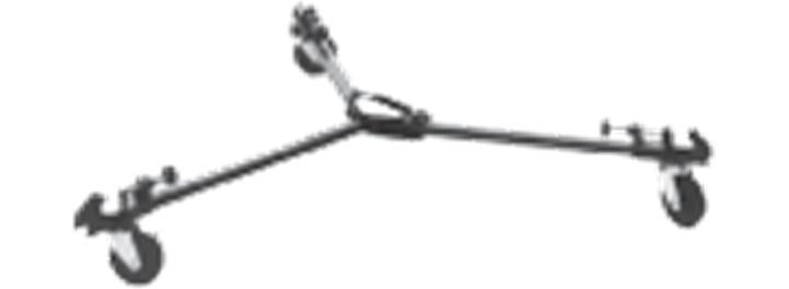 Dörr PT-50 Stativwagen – bis 50 kg – Schwarz