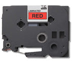 Brother TZ-451 Schriftband – Schwarz auf Rot – 70 mm × 8 m, laminiert – für Brother P-touch