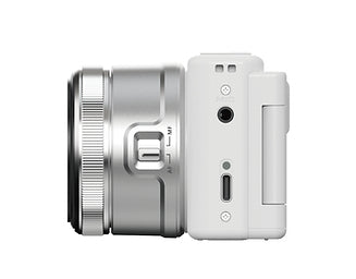 Yashica City 200 – Kompaktkamera, 13 MP, 5K, 10× optischer Zoom, Weiss