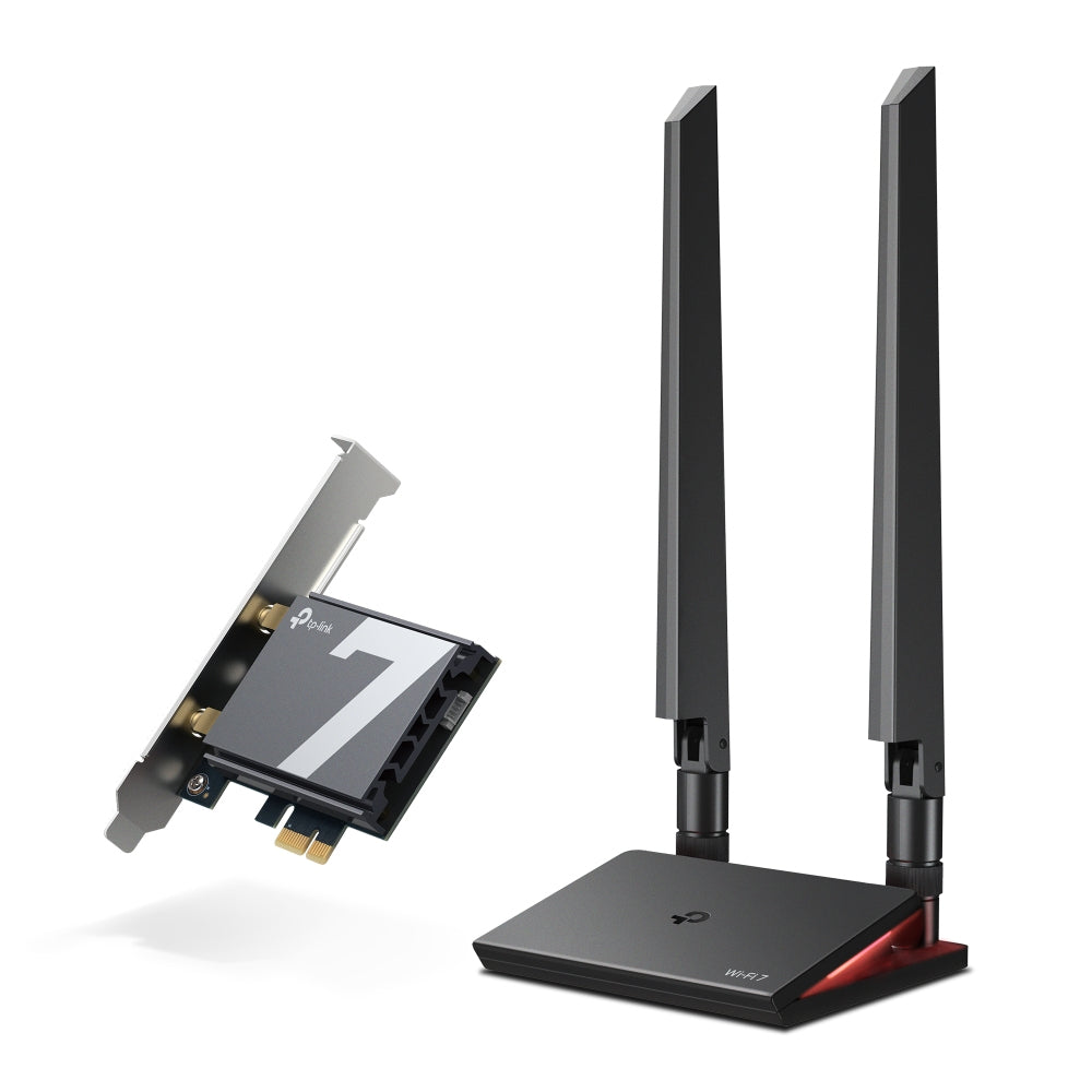 TP-Link Archer TBE550E 9,3 Gbit/s-Karte – PCIe, Wi-Fi 7 (802.11be), Tri-Band, Bluetooth