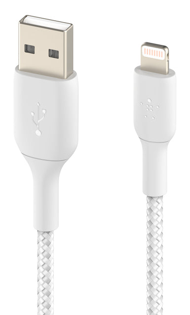 Belkin Lightning Kabel, 1 m, Weiss, MFi-zertifiziert
