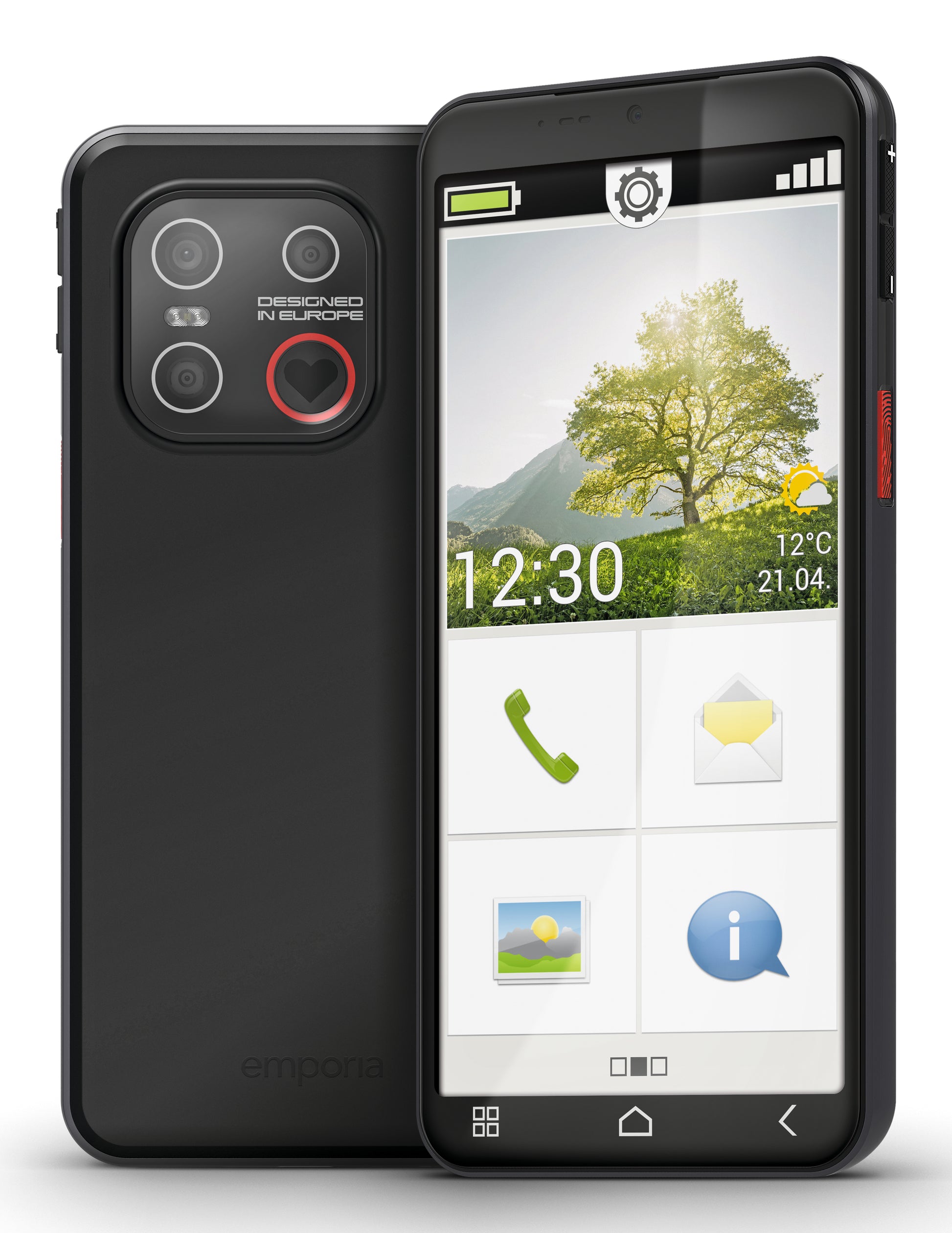 Emporia SMART 7 lite – 5,4" – 128 GB – Schwarz