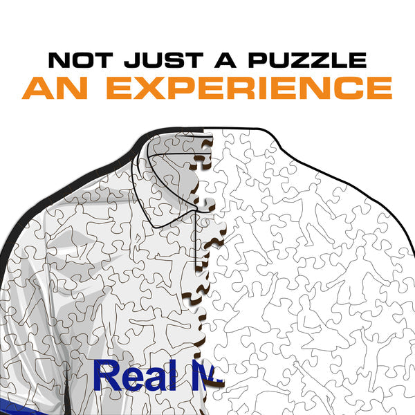 Iconic Puzzles Real Madrid CF Trikot – Logikspiel, ab 10 Jahren, 180 Min