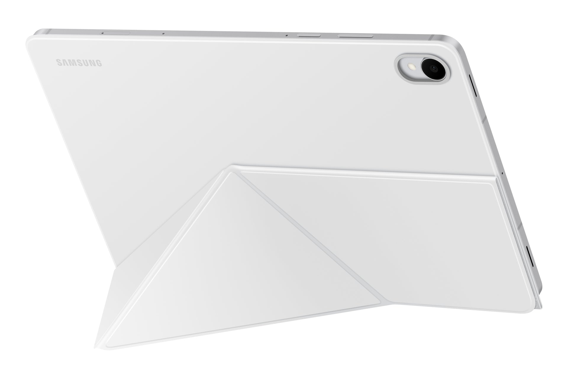 Samsung Tab Smart Book Cover Notebook-Schutzhülle – für Galaxy Tab S11, 11", Kunststoff, Weiss