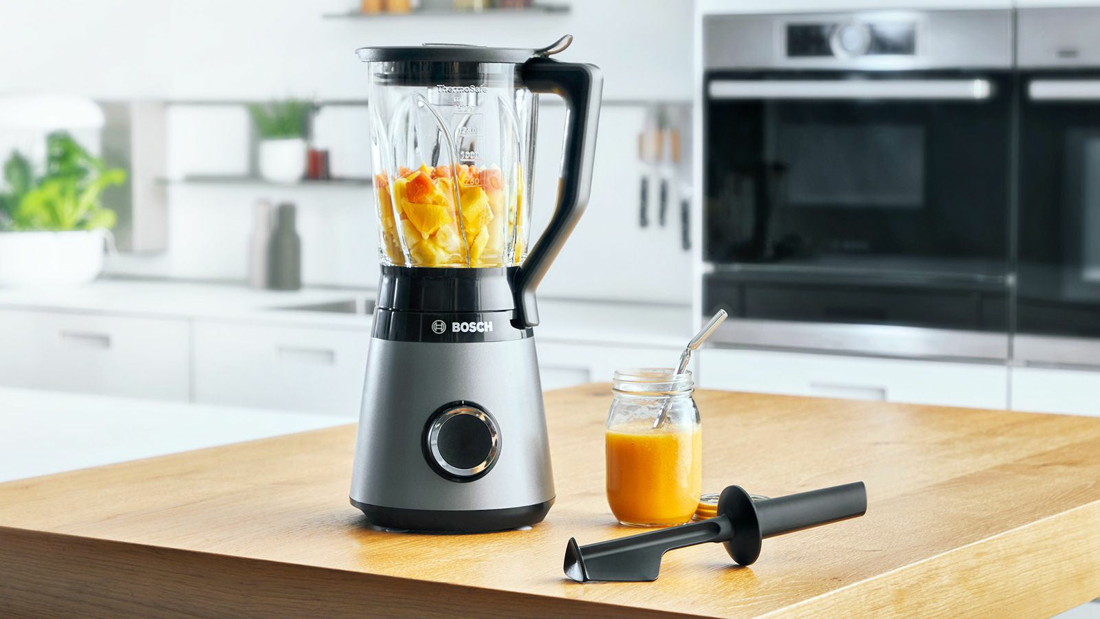 Bosch Smoothie-Mixer MMB6141S – 1,5 l, 1200 W, Eis-Crusher – silber