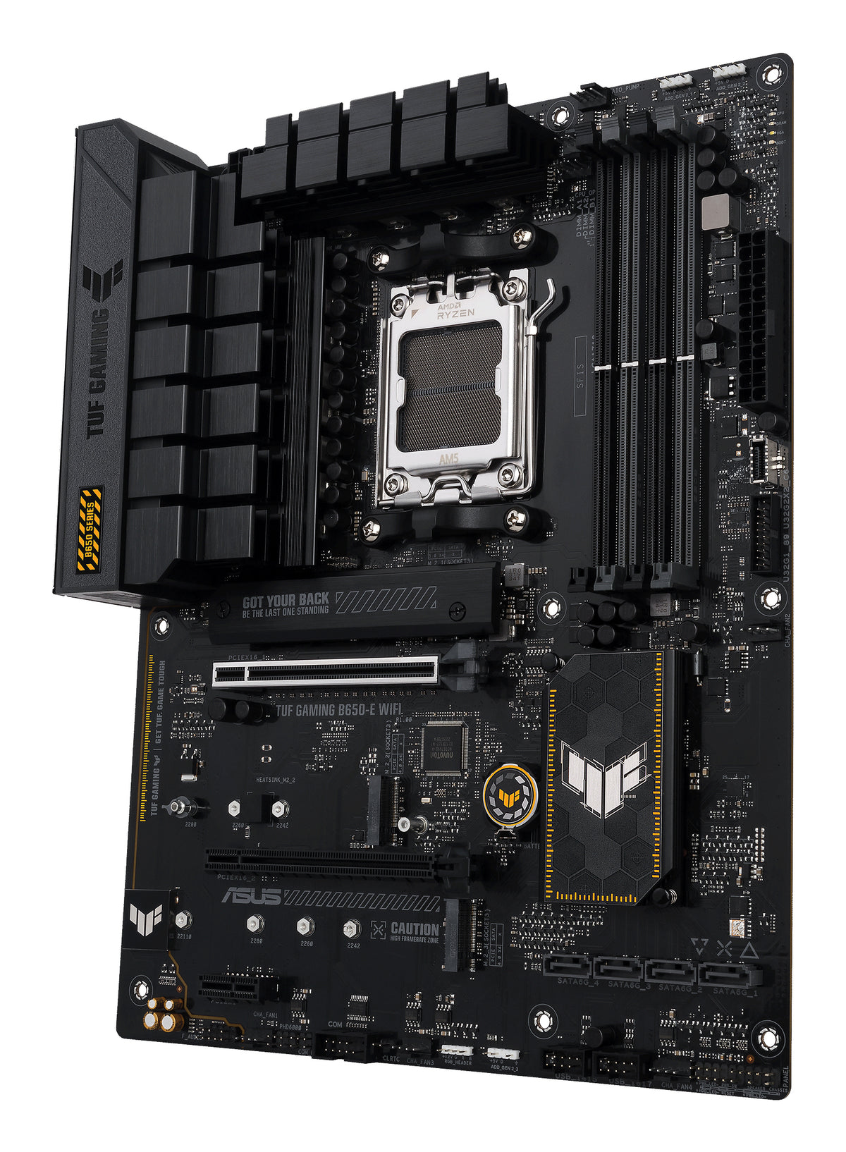 ASUS TUF GAMING B650-E WIFI – Mainboard – Sockel AM5, AMD B650, ATX, DDR5, 192 GB