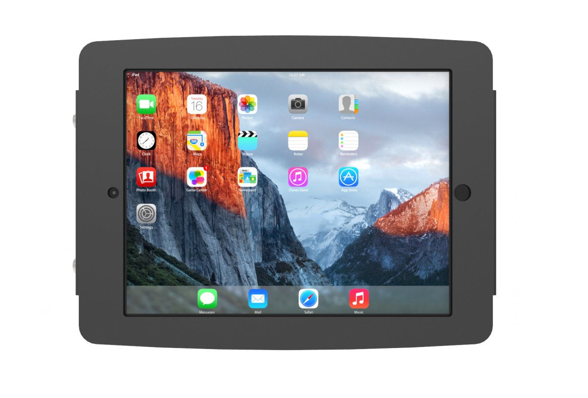 Compulocks Multimedia-Ständer – iPad Pro 12,9" (3.–6. Generation), kippbar, schwarz