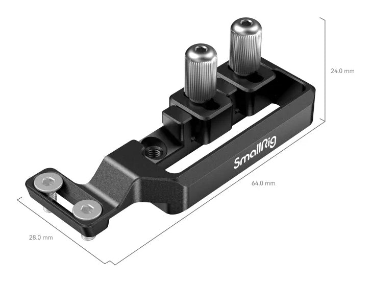 SmallRig 2981B Kabelklemme – für SmallRig Cage 2982B, 3233, 3464 und andere – Schwarz