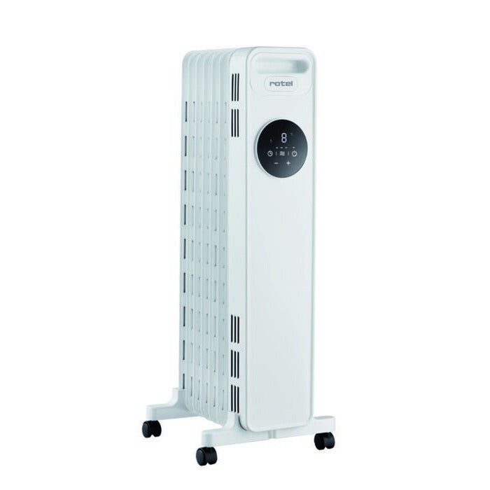 Rotel Ölradiator U7306CH – 1500 W, bis 15 m², 7 Elemente, 24 h Timer, Fernbedienung